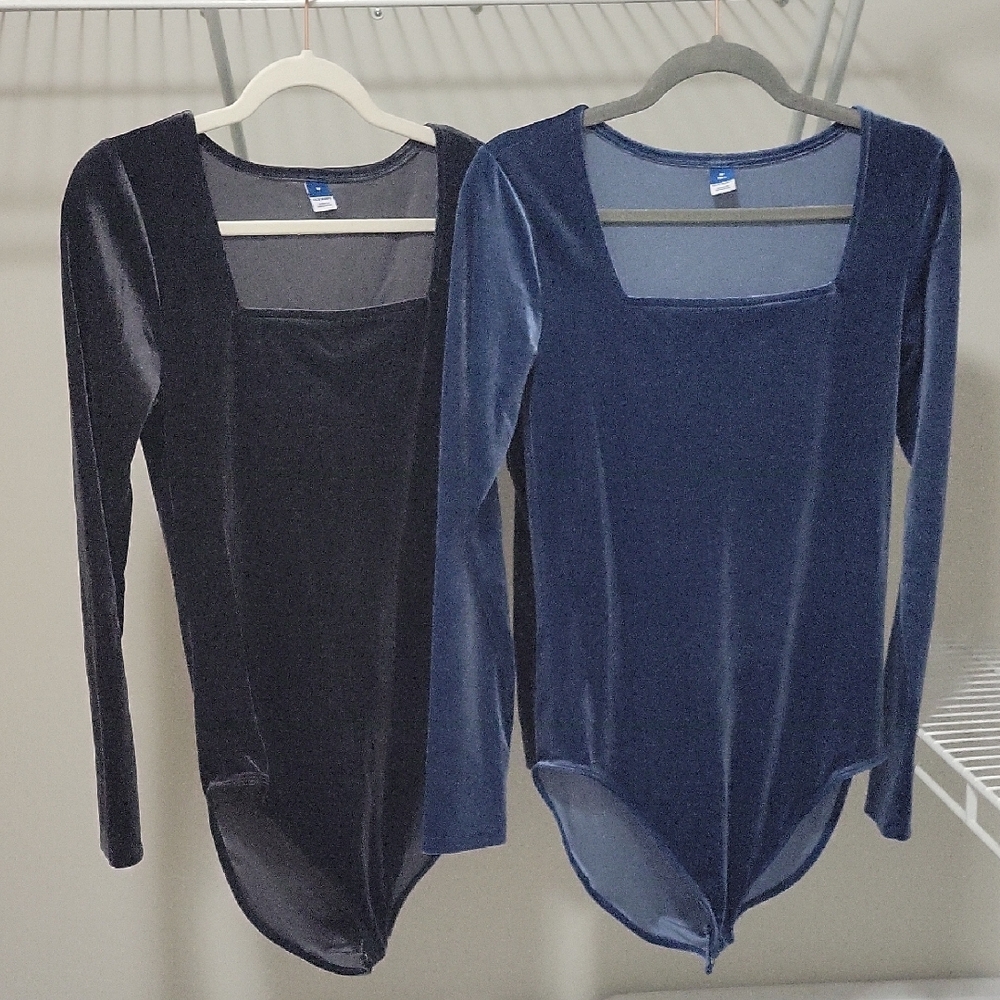Old Navy Velvet Bodysuit